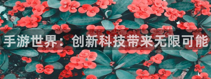 极悦娱乐加拿大：手游世界：创新科技带来无限可能