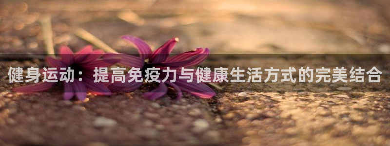 bbin视讯游戏平台：健身运动：提高免疫力与健康生活方式的完美结合